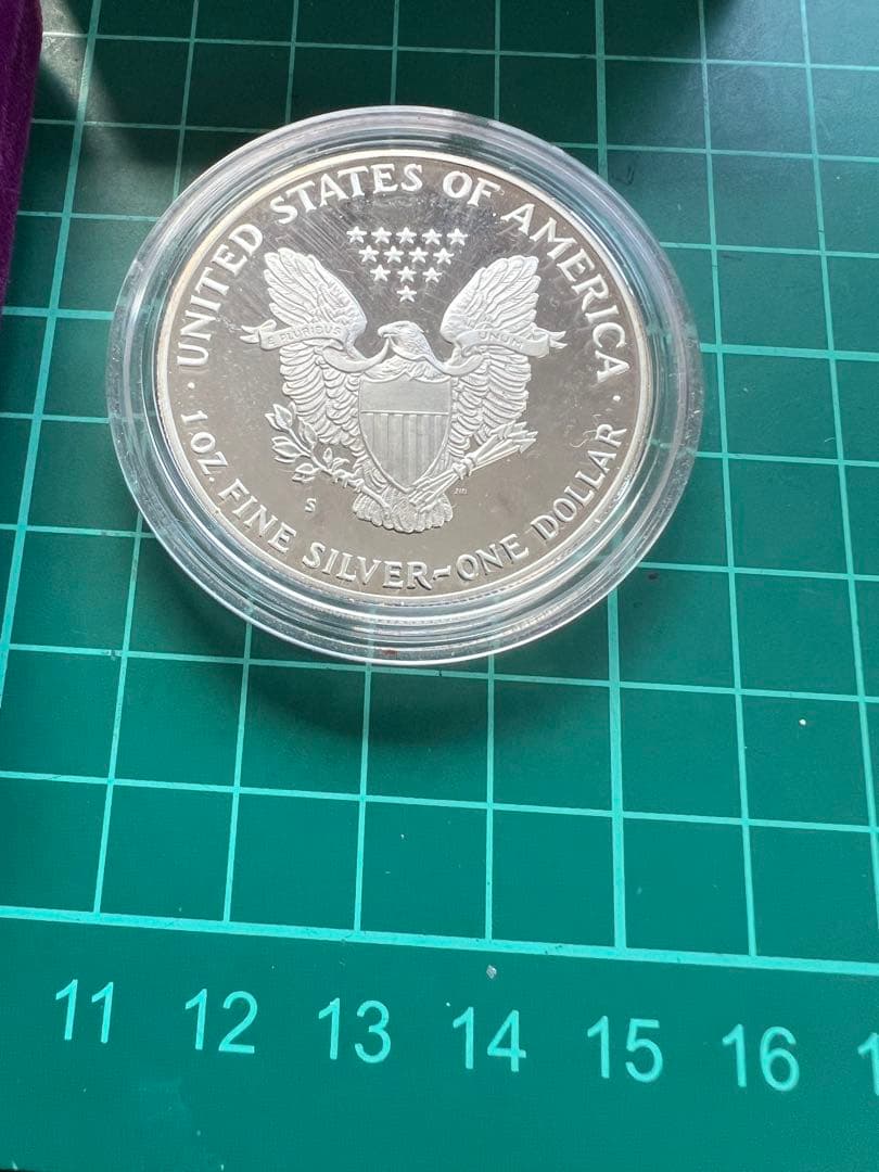 外国銀貨　アメリカ1D銀貨 1986年