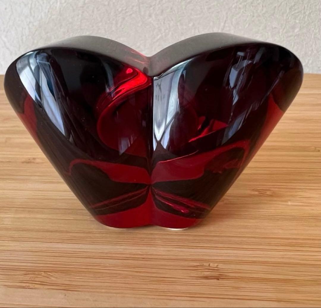 美品 希少 Baccarat バカラ ハートクロック 時計