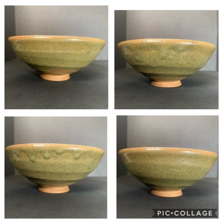 京焼の本流　京都・五條坂　初代　初祖　清水六兵衛　六兵衛(箱書・極)唐津　茶碗