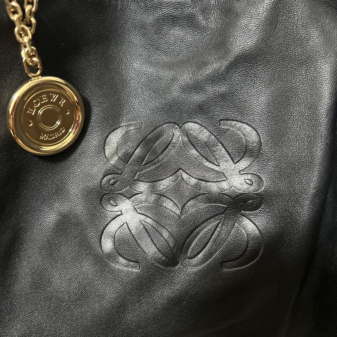 ロエベ　ナッパアイレ　ブラック