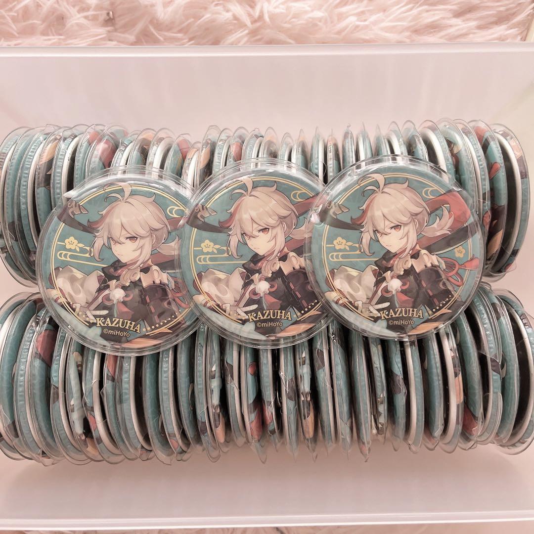 楓原万葉 立ち絵缶バッジ65個 原神 イメージキャラ楓原万葉