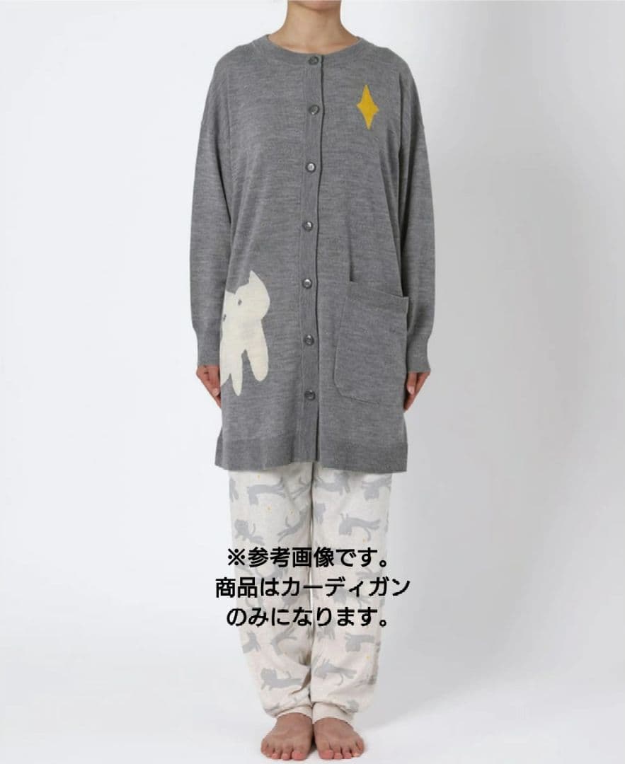 未使用品 ツモリチサトスリープ カーディガン ネコ ルームウエア
