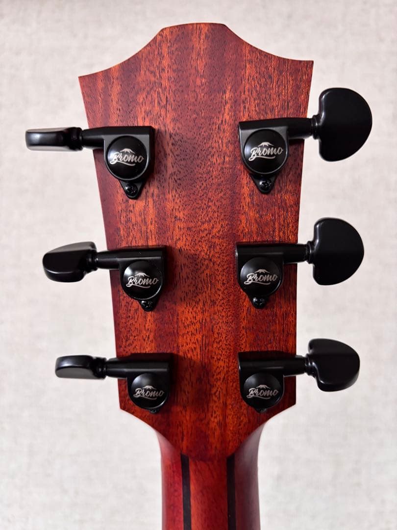 トップ単板 オールマホガニー Bromo BAT2M トリプルオーサイズ