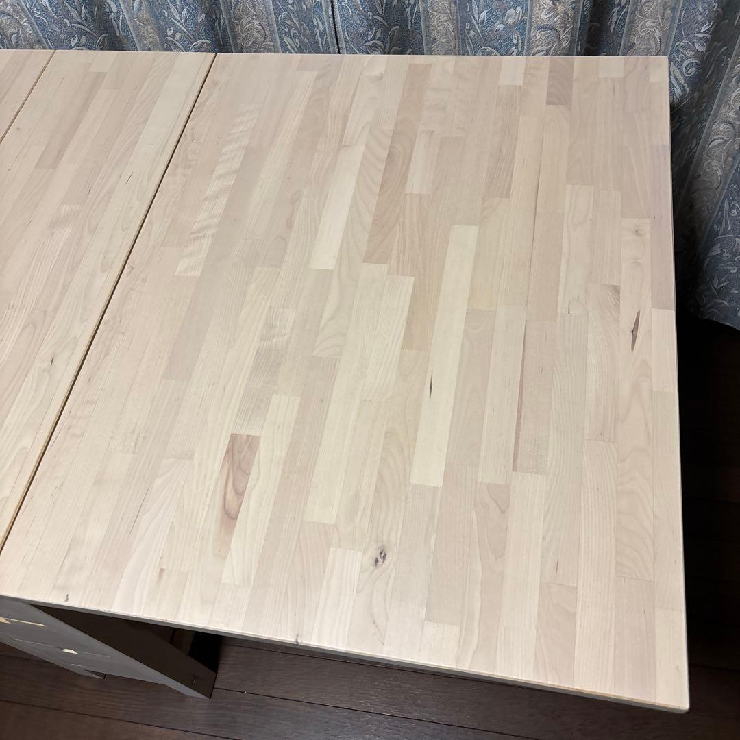 【美品】IKEA ノールデン ゲートレッグテーブル バタフライテーブル