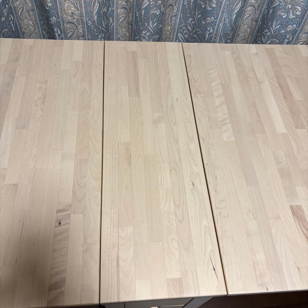 【美品】IKEA ノールデン ゲートレッグテーブル バタフライテーブル