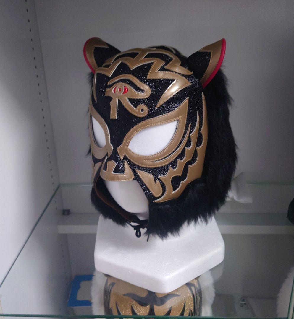 SIMA製)黒ラメ 2代目ブラックタイガーのプロレスマスク