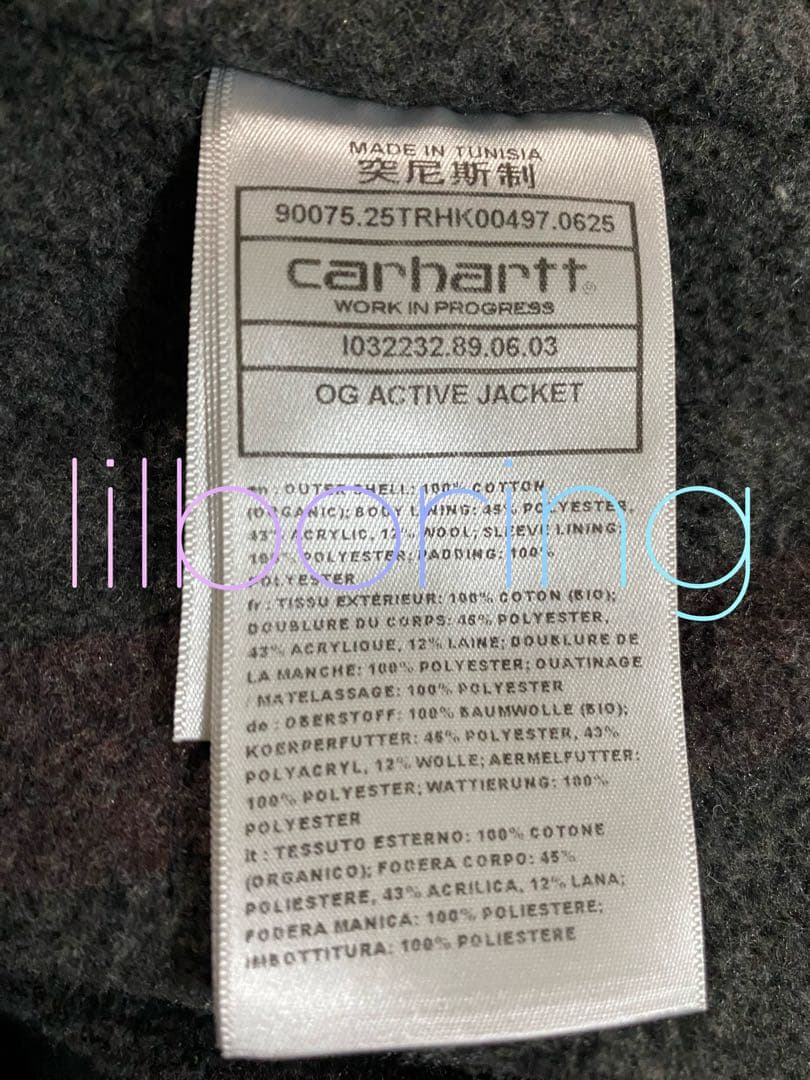 ジャケット・アウター OG ACTIVE JACKET Black (stone washed) M