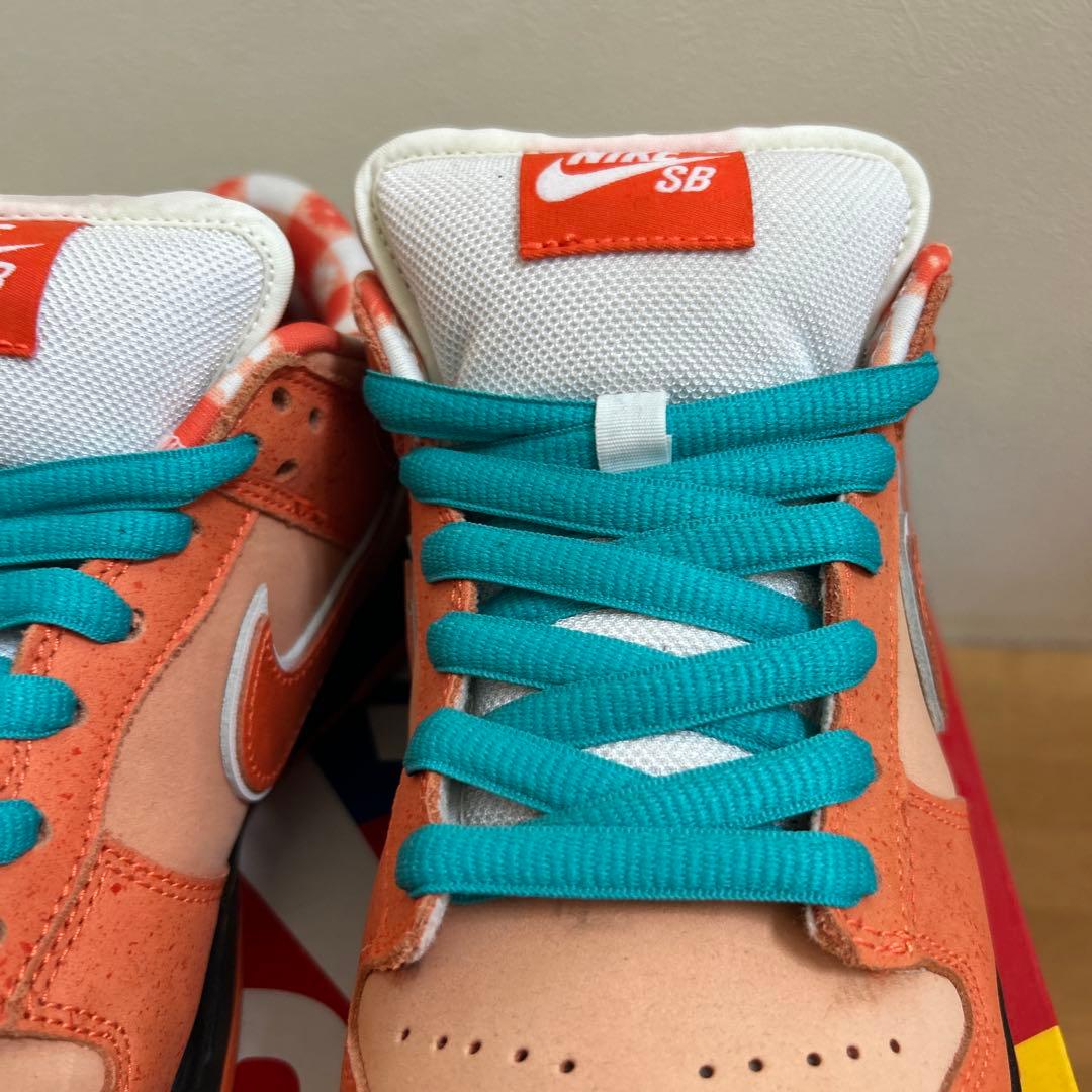 スケートボード Concepts Nike SB Dunk Low Orange Lobster