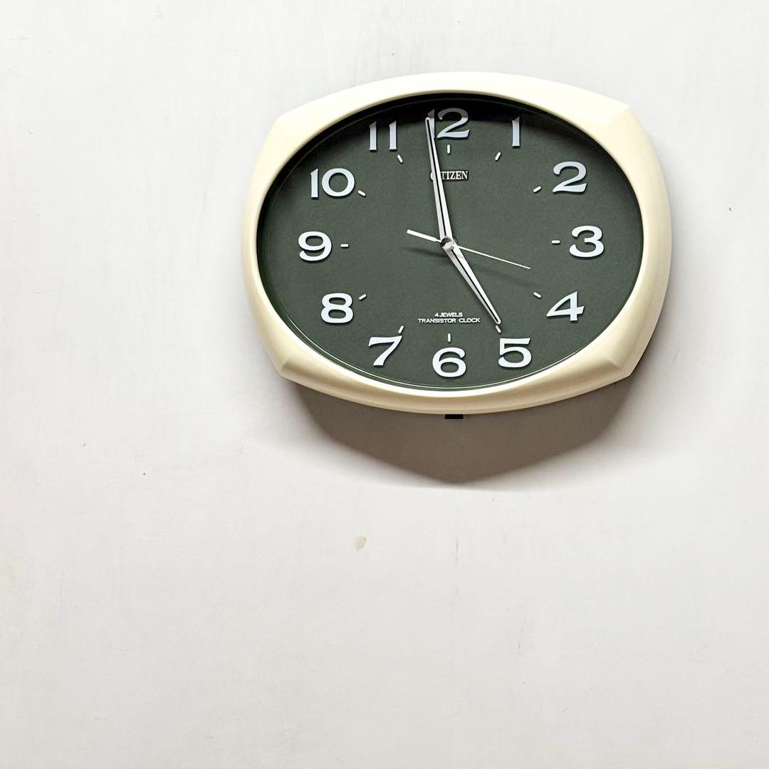 シチズン 掛時計 トランジスタクロック ミッドセンチュリー スペースエイジ