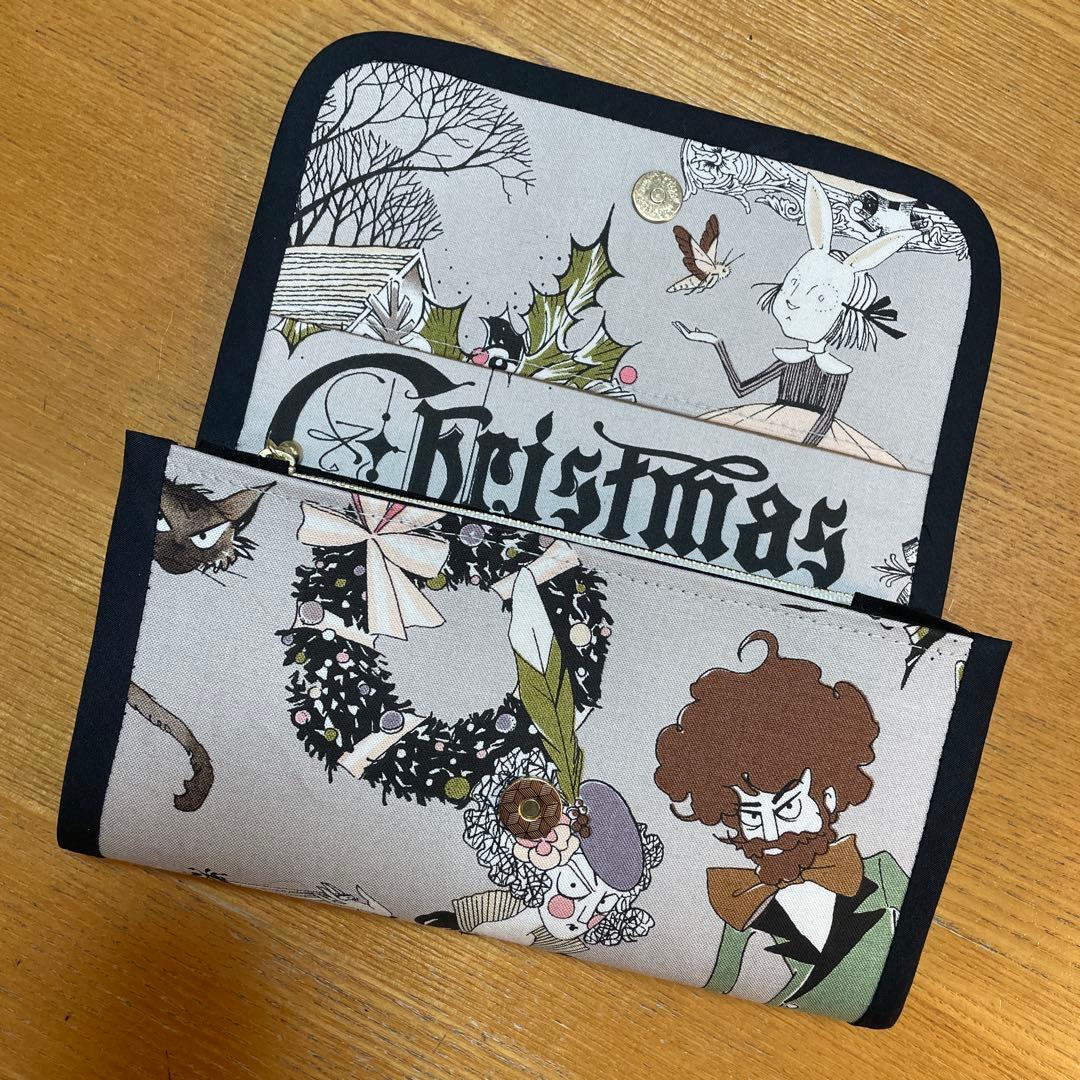 長財布　やりくり財布　ハンドメイド　激レア生地