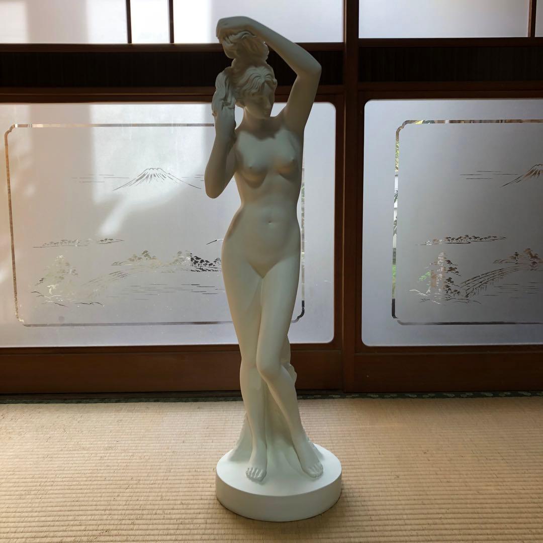 美の女神 ミューズ サルヴァドール・ローザ トップアート アンティーク レア 複製 彫刻 サモトラケのニケ 勝利の女神像 ルーブル美術館 樹脂 複製