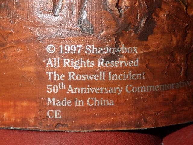 90'S☆ロズウェル事件☆宇宙人☆ビンテージ☆ジオラマ☆エリア51☆UFO