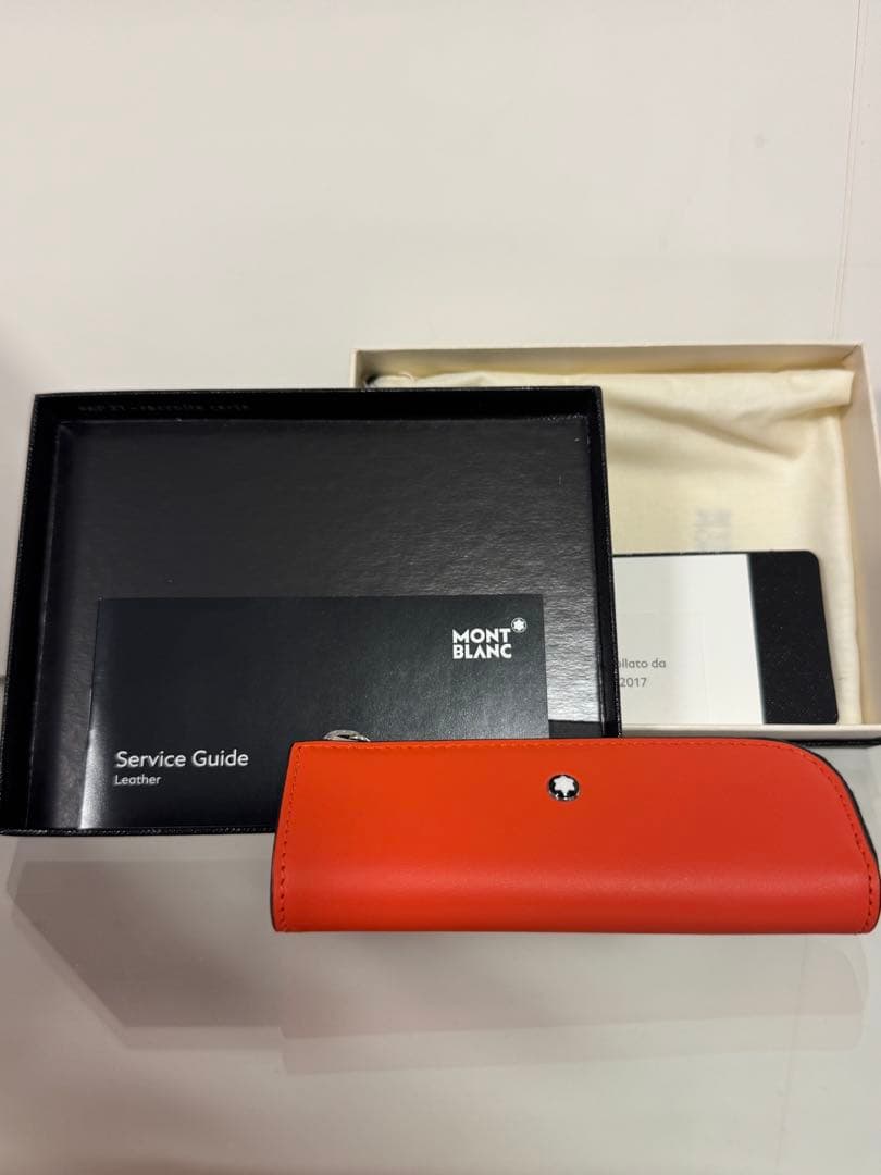 極美品】モンブラン ヘリテイジ ルージュ＆ノワール ペンポーチの通販