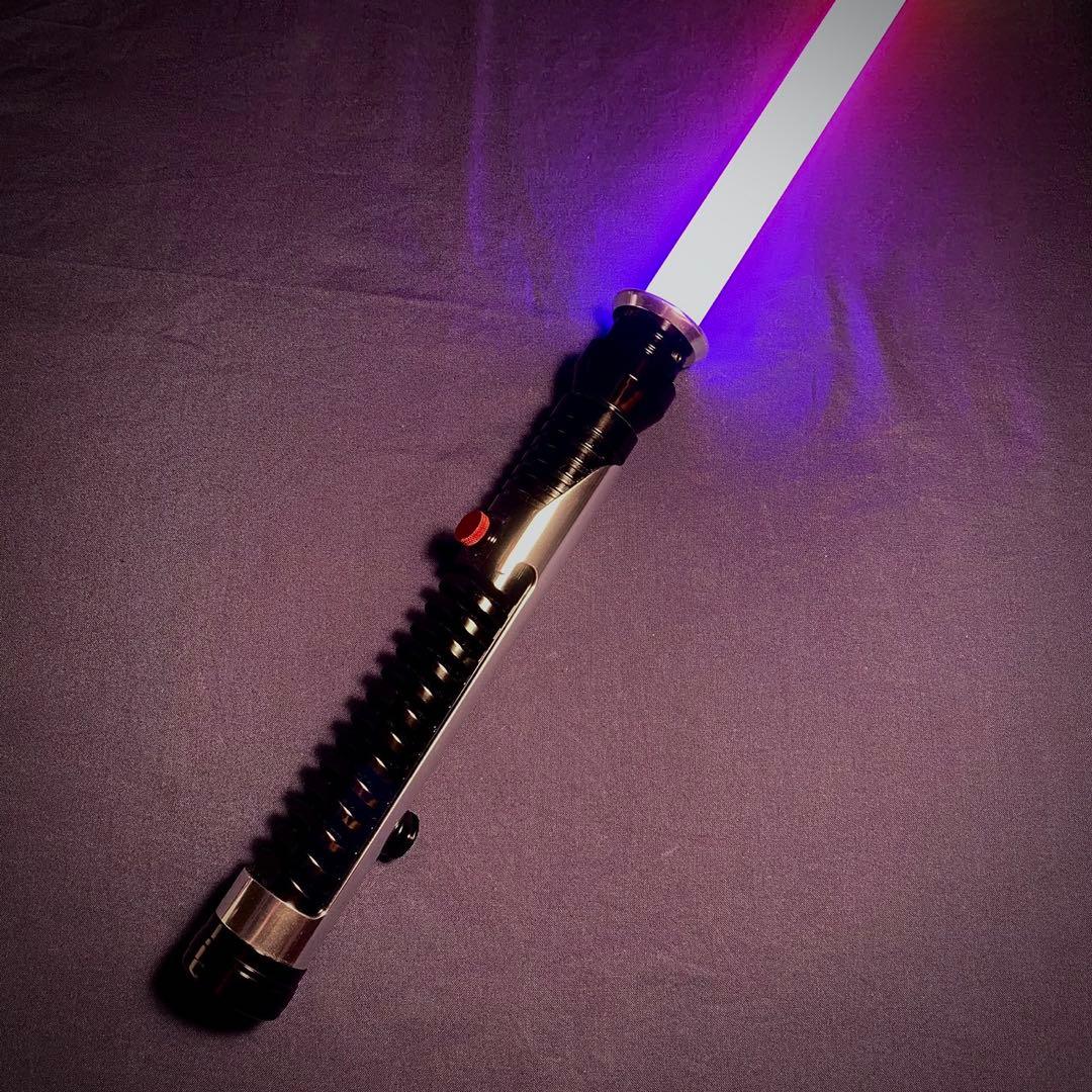 【電池なし】カスタムライトセーバー ネオピクセル クワイガン