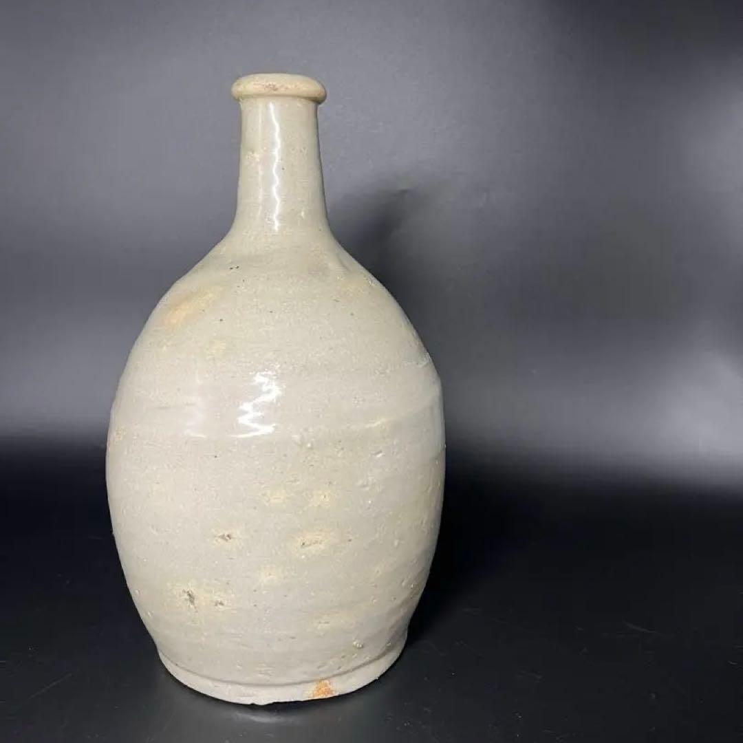 ◎古道具 庵々◎江戸時代 古陶 徳利◎花入れ酒器 骨董古道具