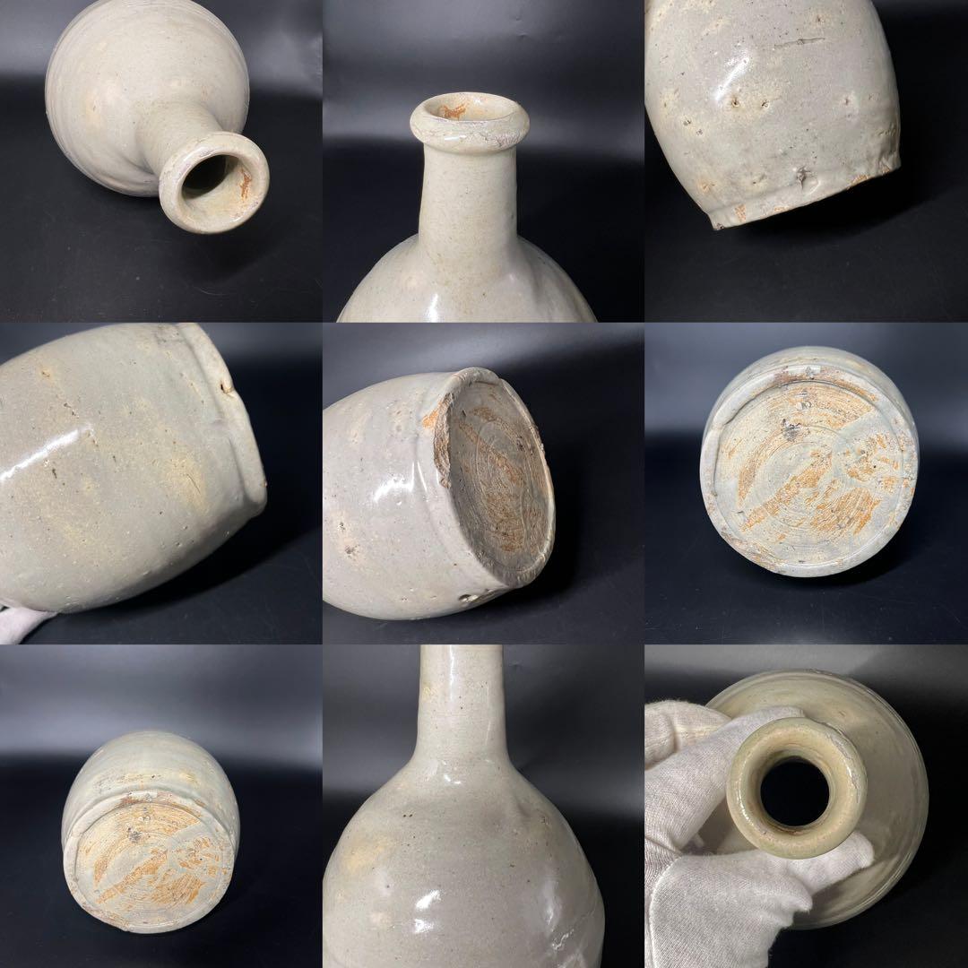 ◎古道具 庵々◎江戸時代 古陶 徳利◎花入れ酒器 骨董古道具