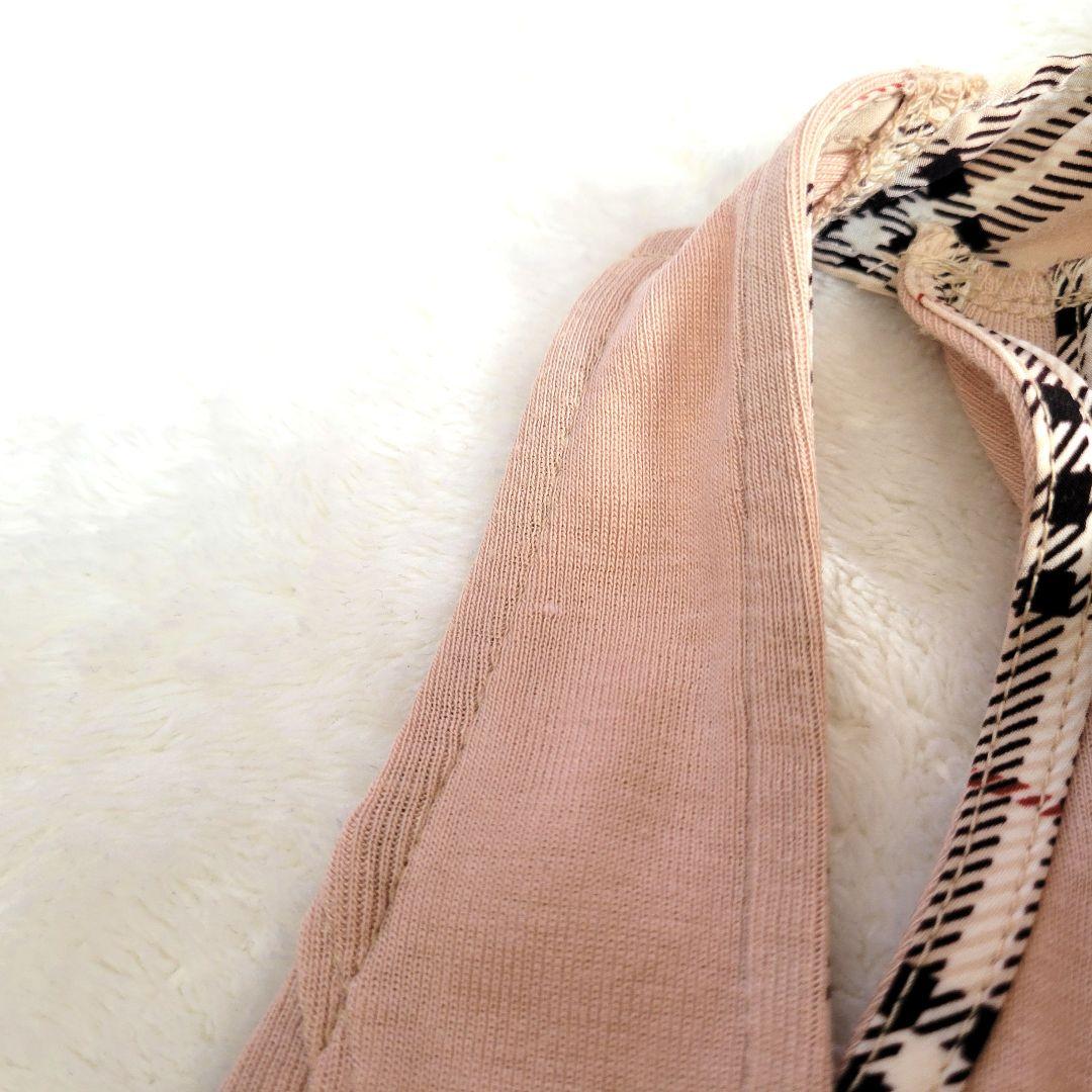 BURBERRY BLUE LABEL タンクトップ リボンホルターネック 38
