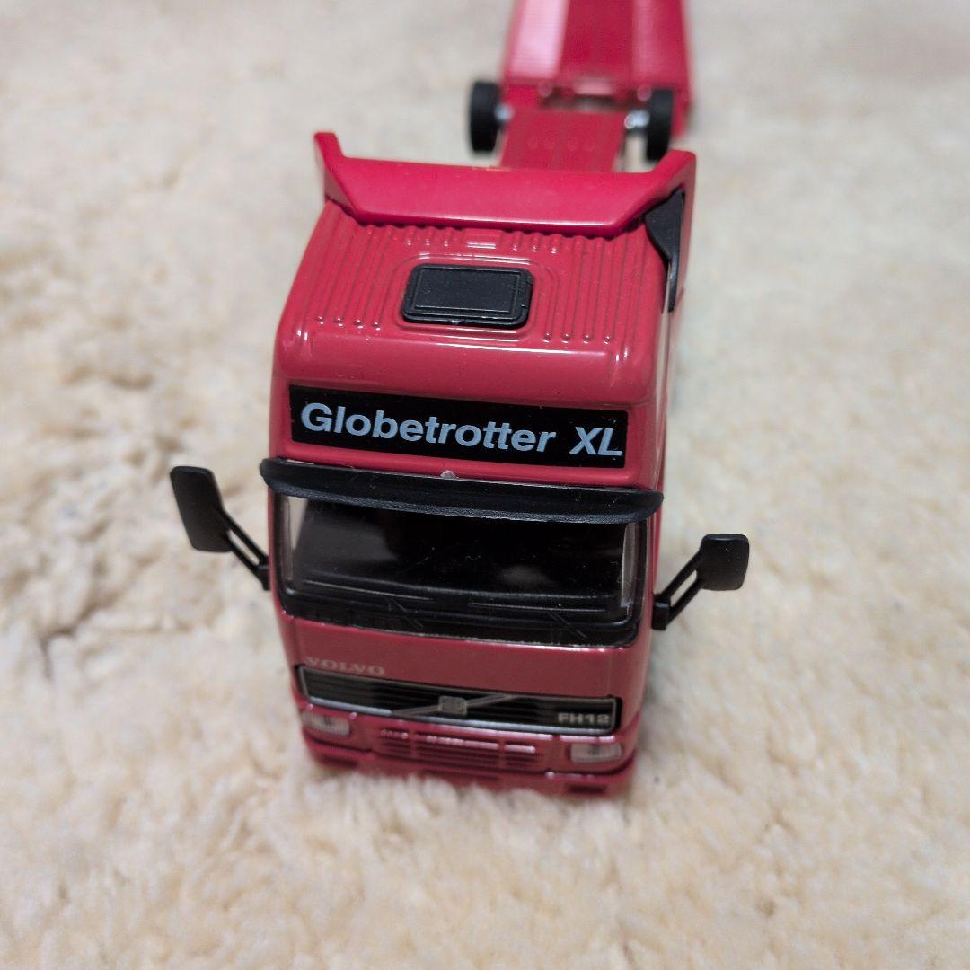 値下げ　ボルボ赤いGlobetrotter XLトレーラー、重機セット　箱なし