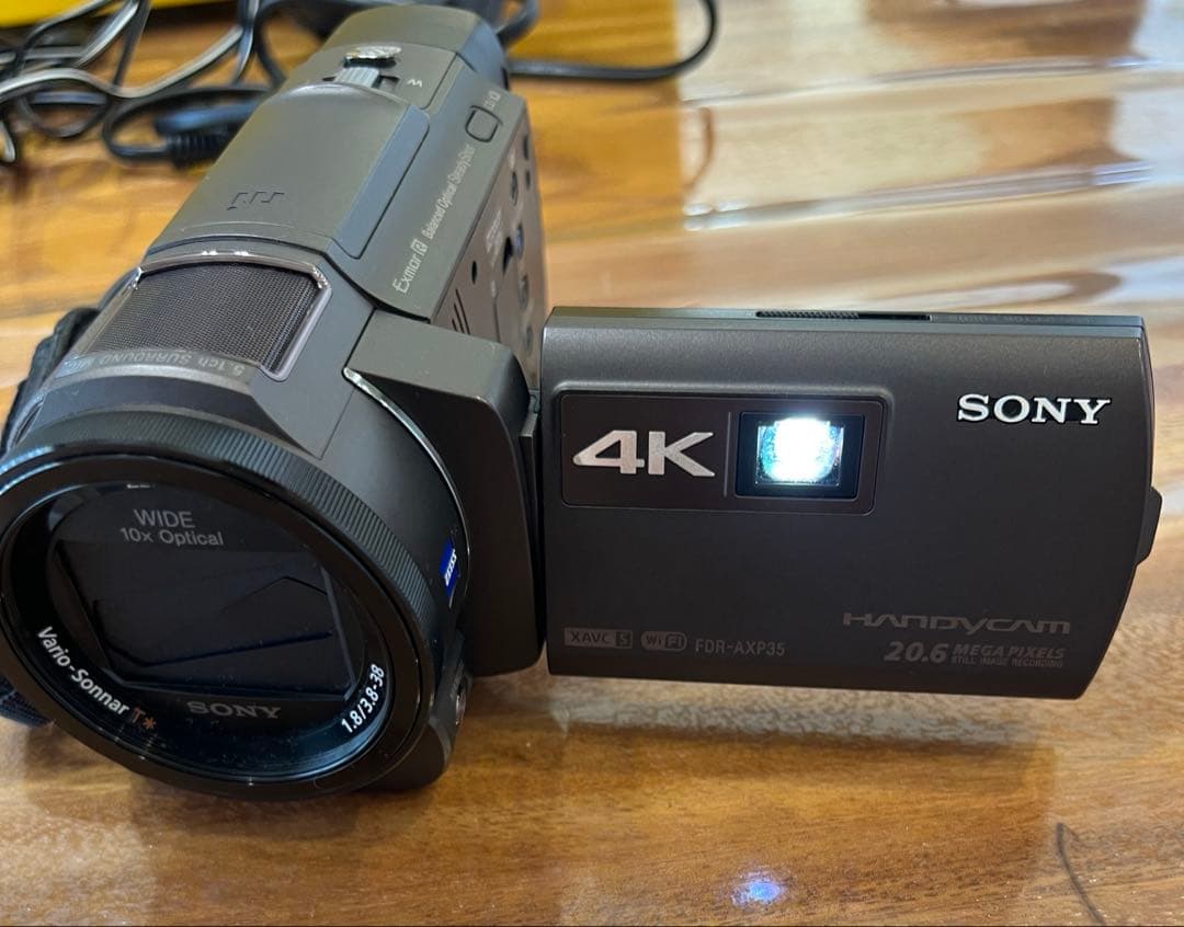 SONY 4K FDR AXP35 プロジェクター内蔵　ハンディカム　ソニー