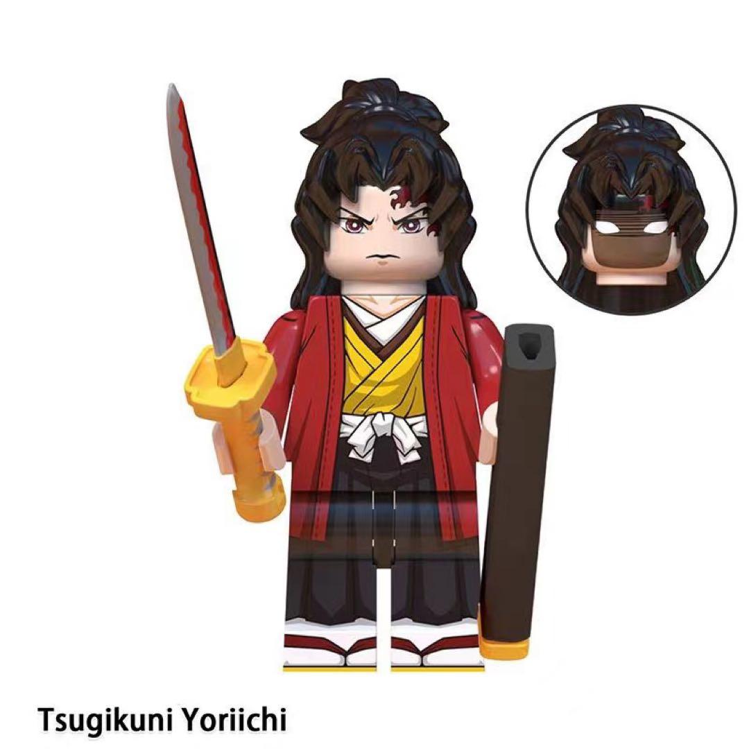 レゴ互換 鬼滅の刃 キャラクター 上弦の鬼 8体セット ミニフィグ