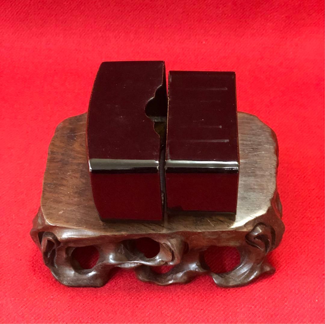 金蒔絵　箏爪箱　小物入れ箱　漆器　アンティーク　骨董品　インテリア