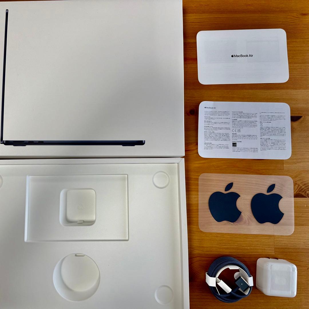 MacBook Air M2 512GB ミッドナイト ケーブル 未使用