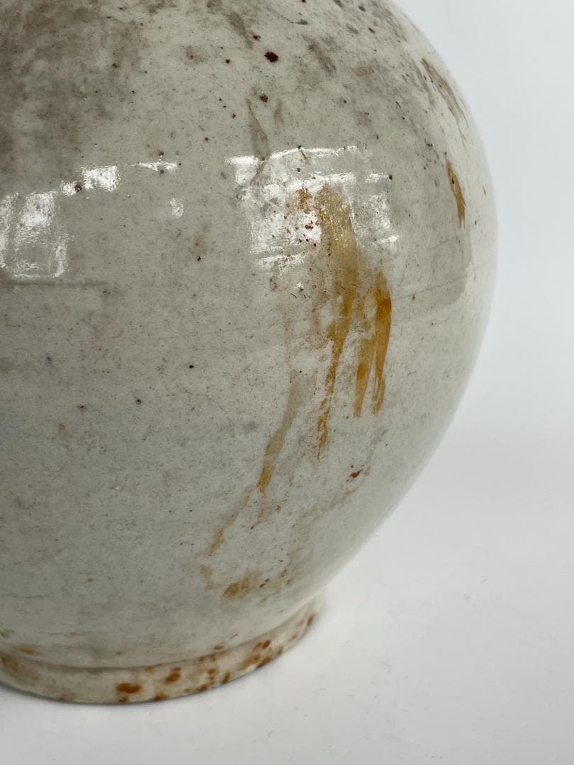 李朝 白磁 徳利 朝鮮 古陶 酒器 壺 壷 古美術 骨董 高麗 花瓶