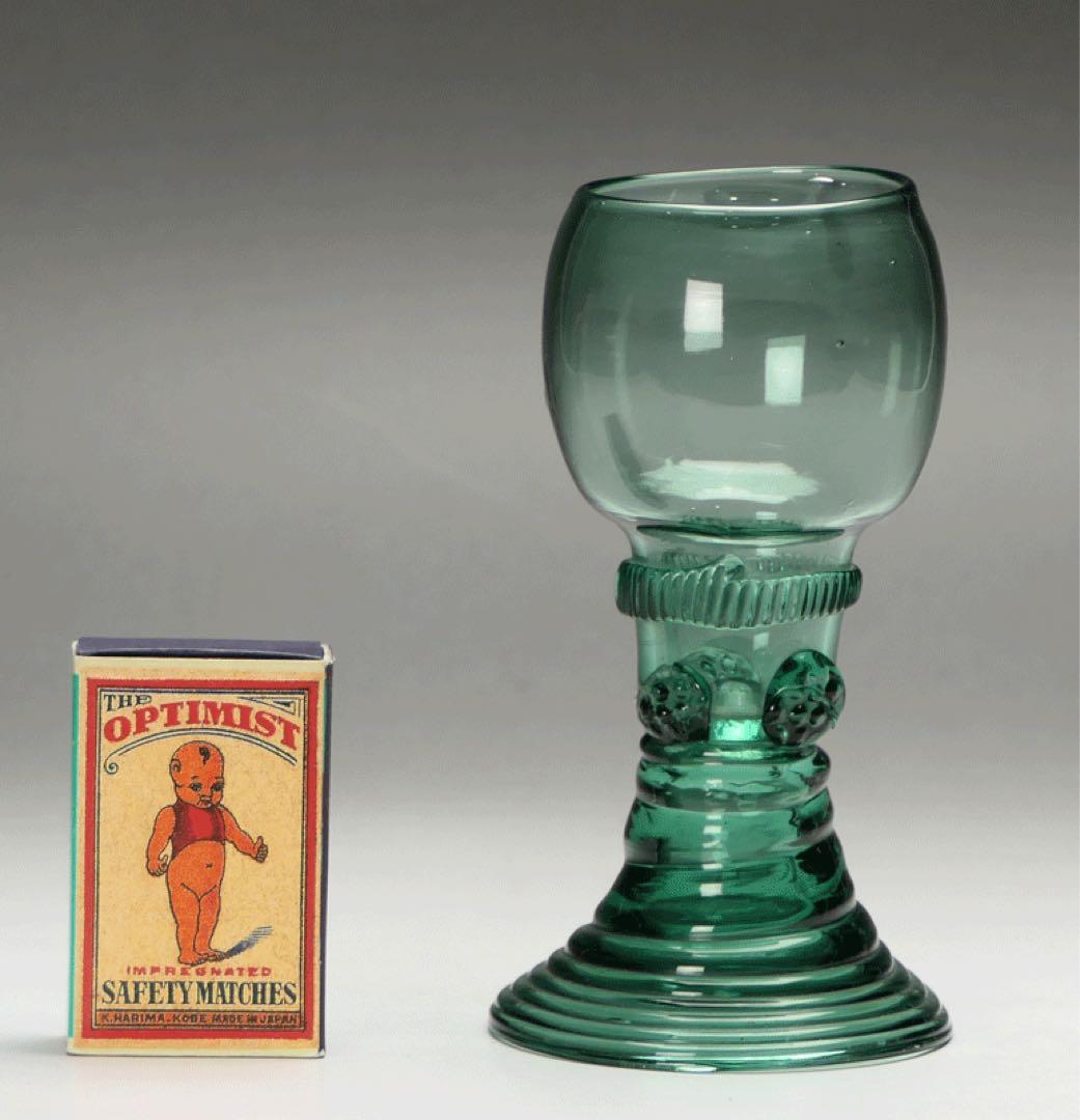 レーマー杯 ヴァルトグラス】 ドイツ森林ガラス 民藝硝子