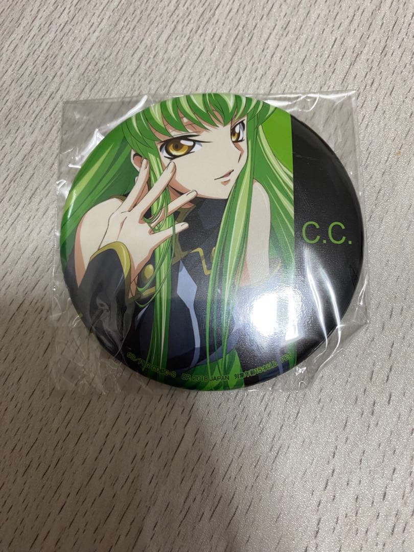 コードギアスC.C. 缶バッジ