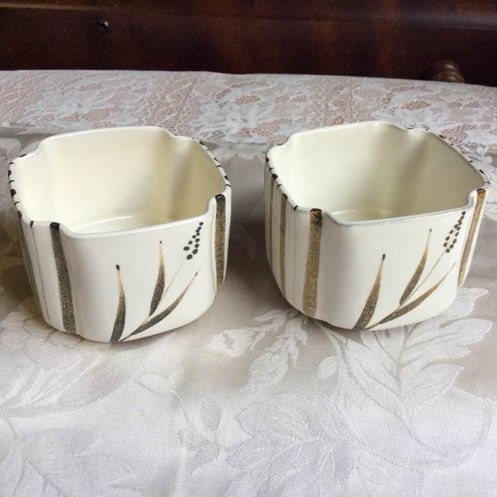 唐津焼◇中里重利作品◇三玄窯の2個組◇希少品