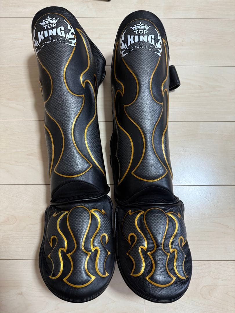 バッグ付き】TOPKING グローブ レガース セット Mサイズ