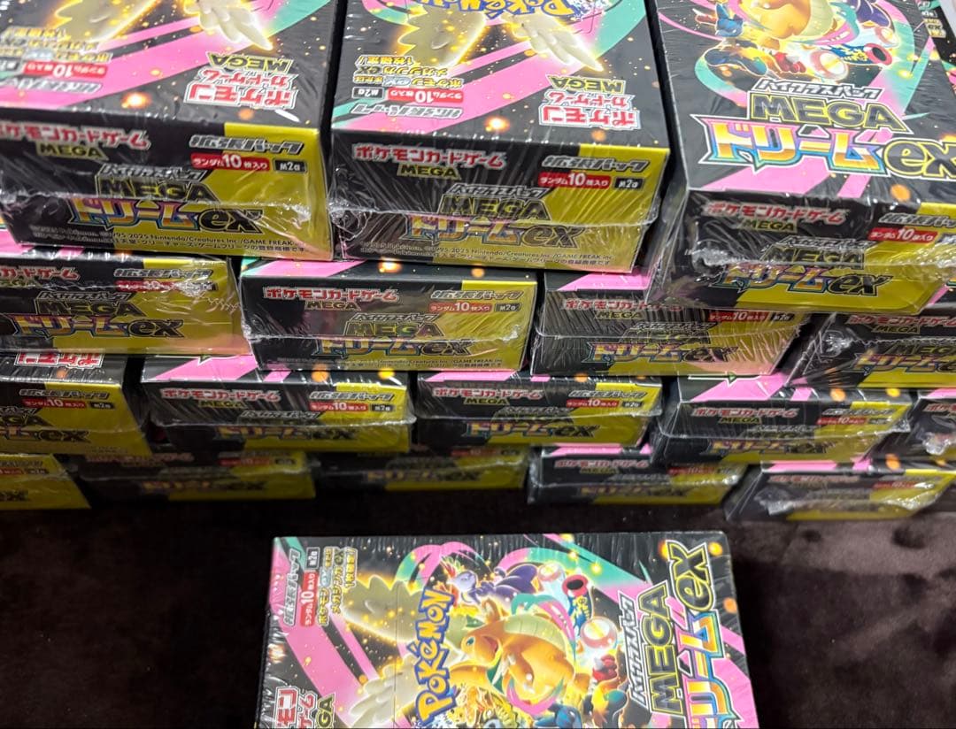 ポケカ　MEGAドリームex シュリンク付き19箱