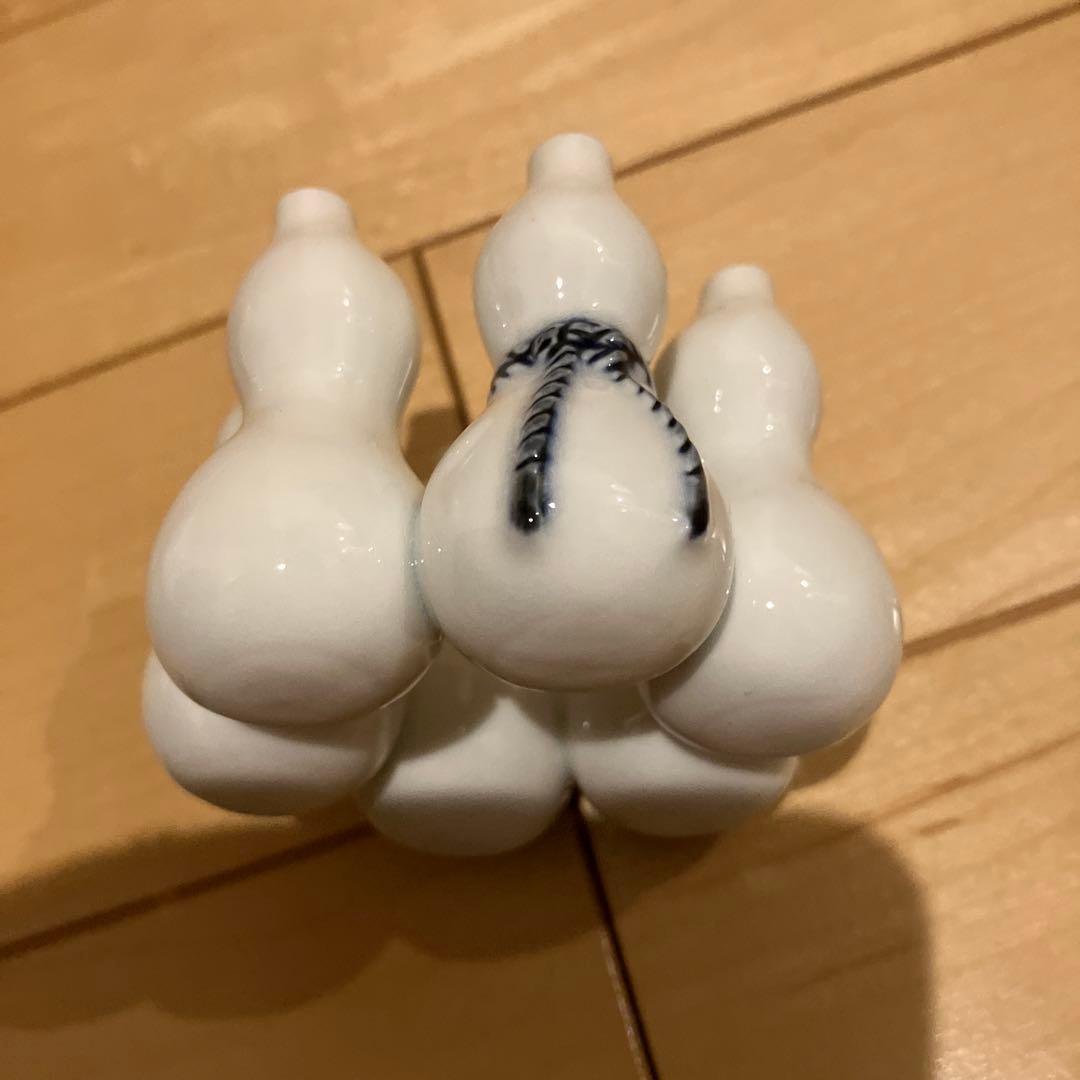 六瓢の柄杓置き