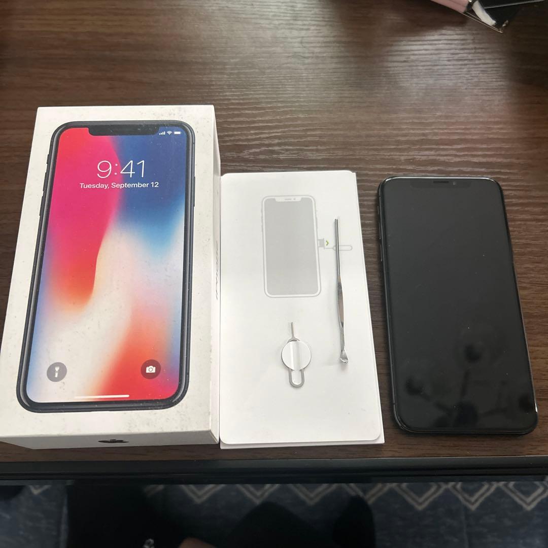 iPhone X Space Gray 64 GB SIMフリー iPhone X スペースグレー 64GB