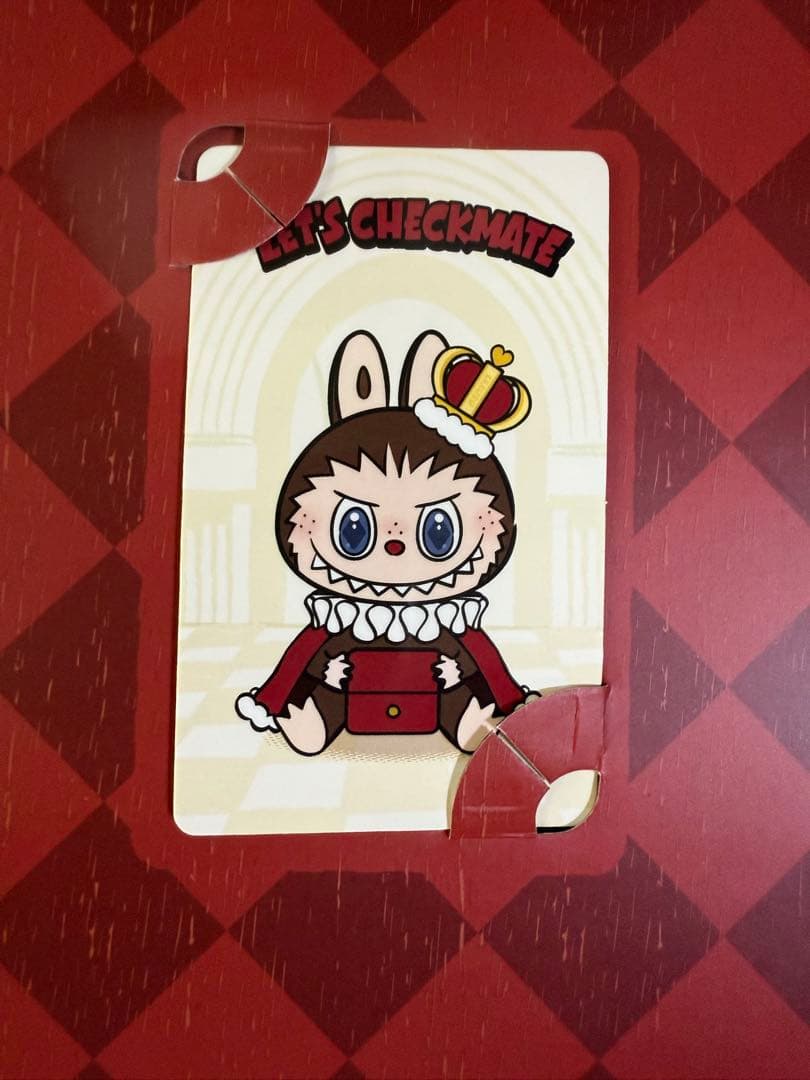 100％ 正規品 LABUBU CHECKMATE 37cm