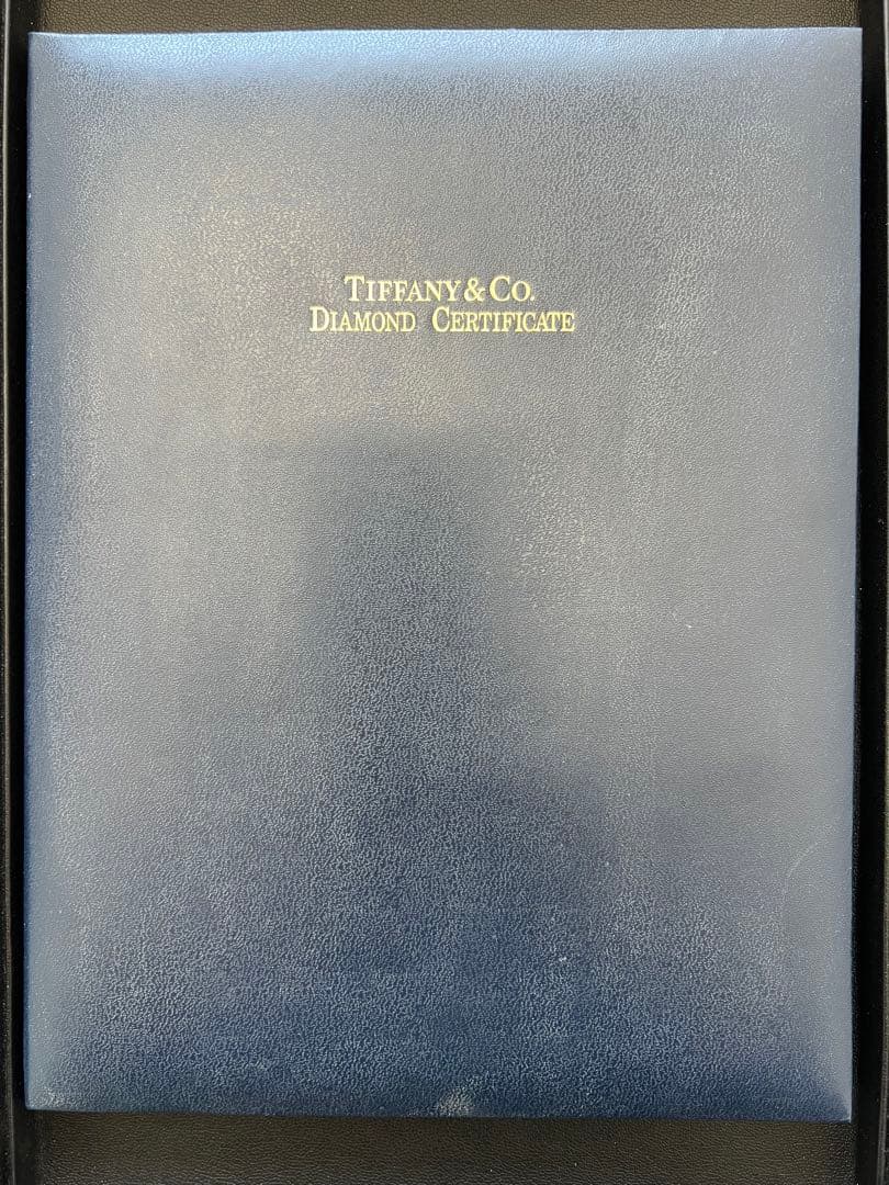 値下げ！Tiffany ソリティアダイヤモンド D VVS2 0.47ct 8号