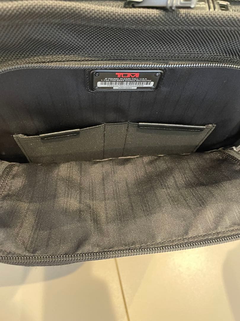 訳あり)TUMI 22018DH キャリーケース ガーメントケース付