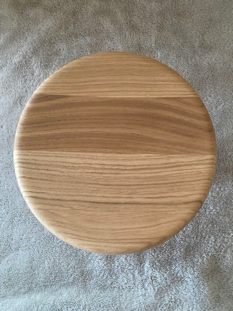 【美品】カッシーナ　ベルジェ スツール　オーク材ナチュラル