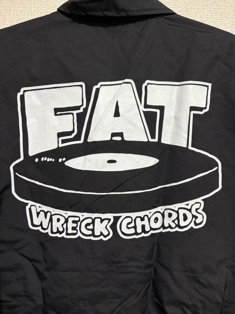 未使用】FAT WRECK CHORDS コーチジャケットXL