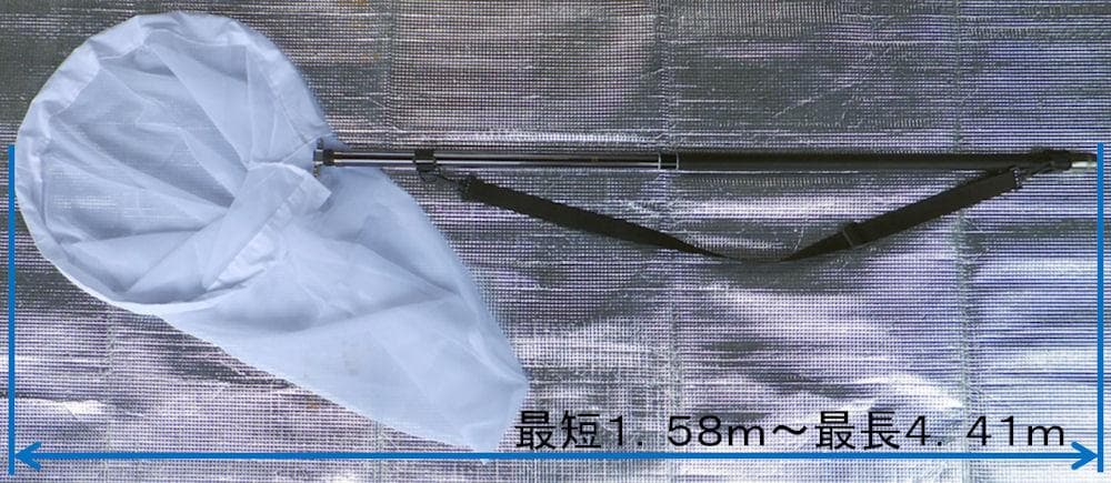 ☆昆虫採集☆虫取り網☆最長4m41cm クワガタムシ・カブトムシの