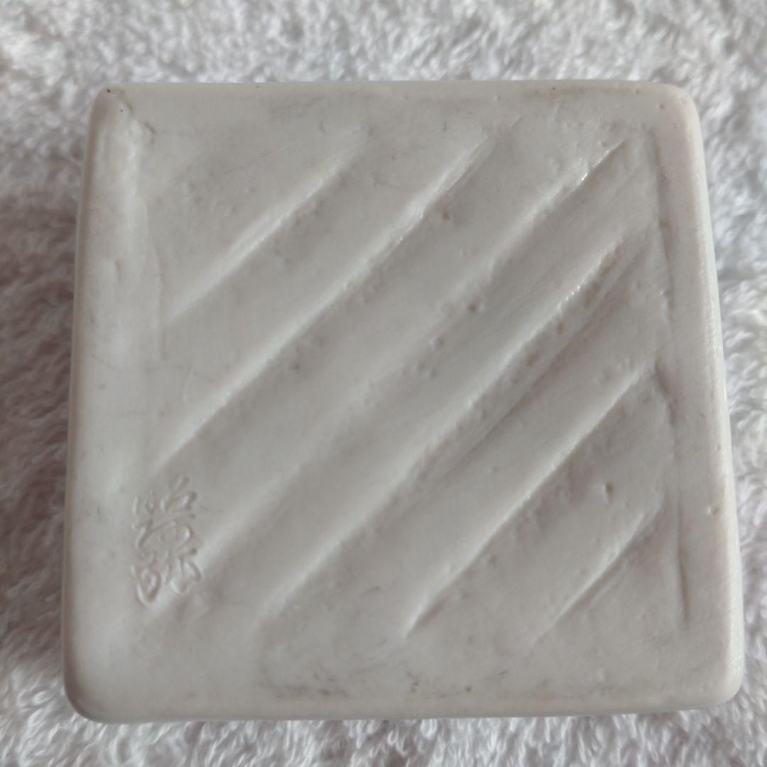 茶道具　福枡香合　京焼　清水焼　高野昭阿弥造　共箱