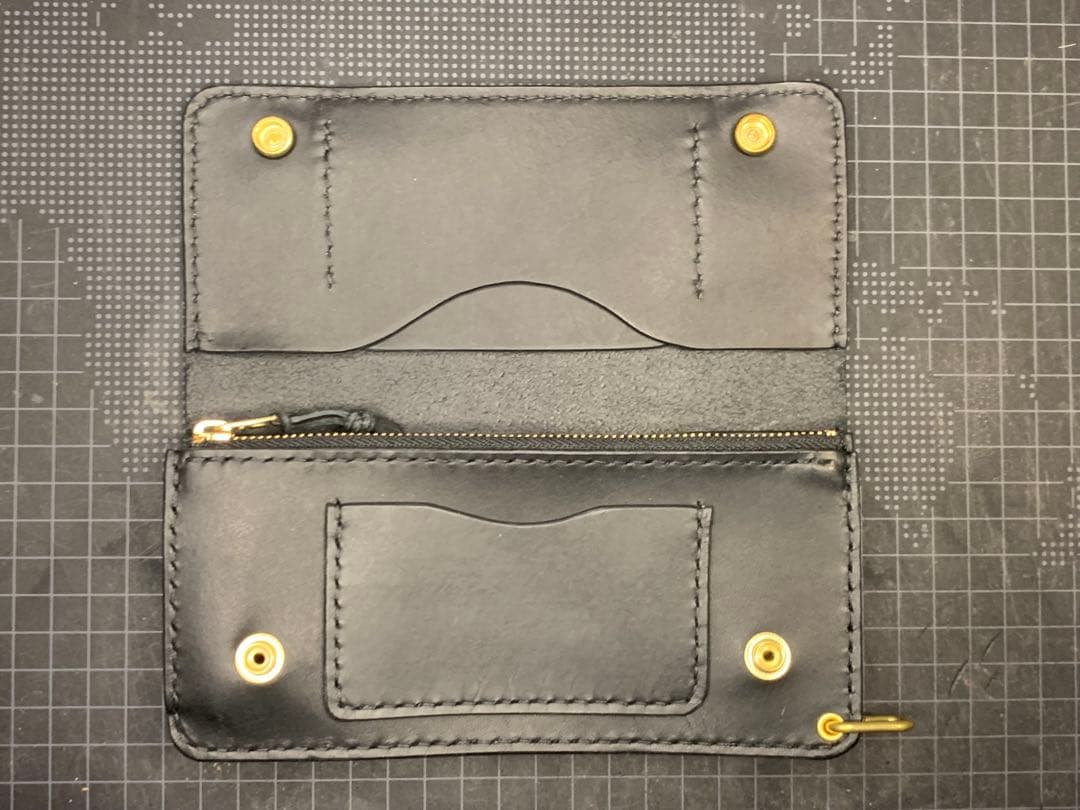 ひ*ん様 トラッカーウォレット　イタリアンレザー