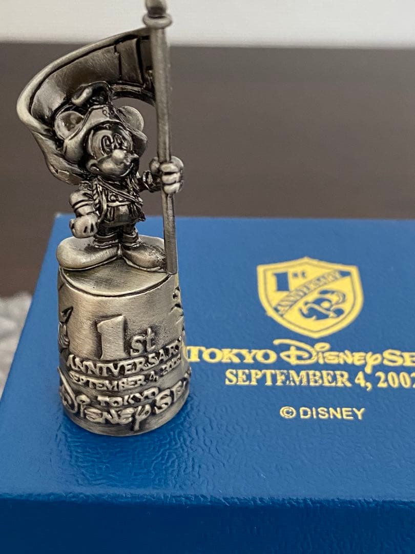 ミ*ー様 【希少】 ディズニーシー 1周年 シンブル 指ぬき ☆希少 レア ディズニー シー 1周年 シンブル ゆびぬき 提督 ミッキー