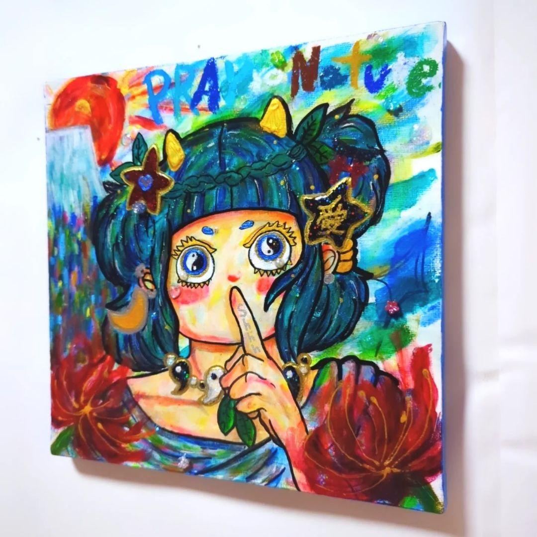 【一点物アートSALE】Pray to nature【S2号】