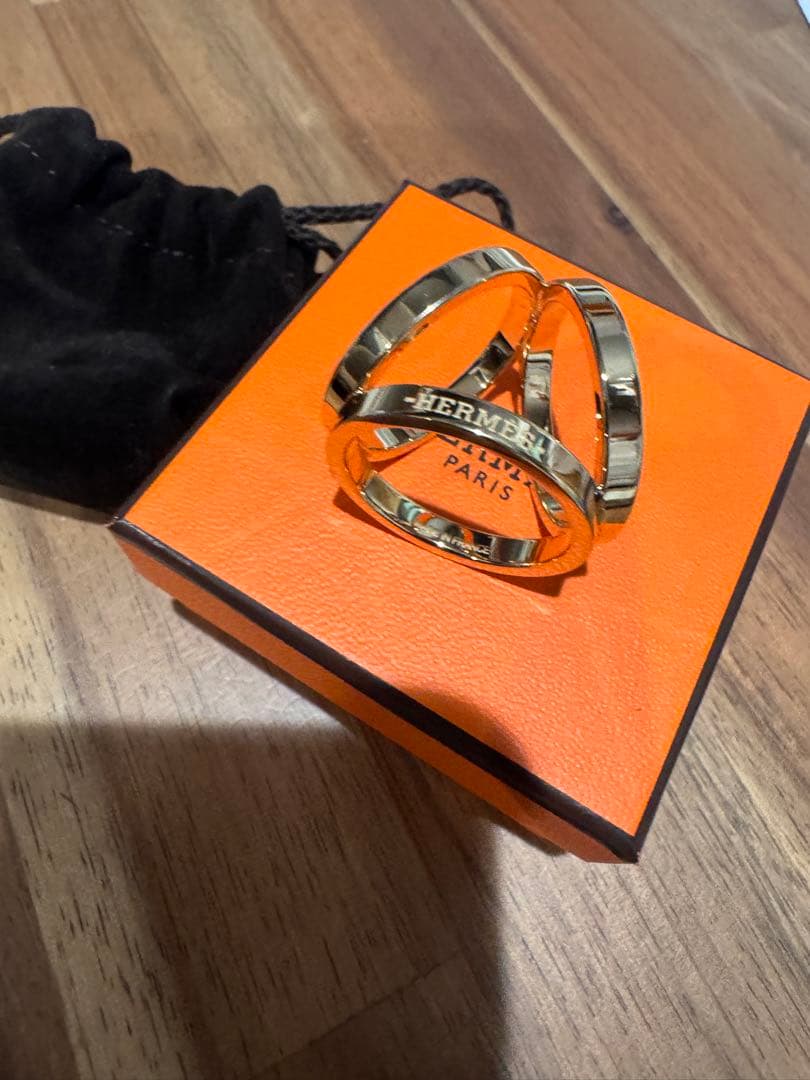 エルメス　スカーフリング90トリオPB新品未使用