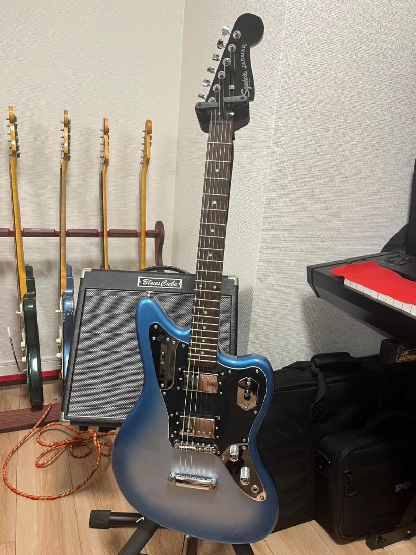 Fernandes エレキギター グラデーションブルー Yahoo!オークション