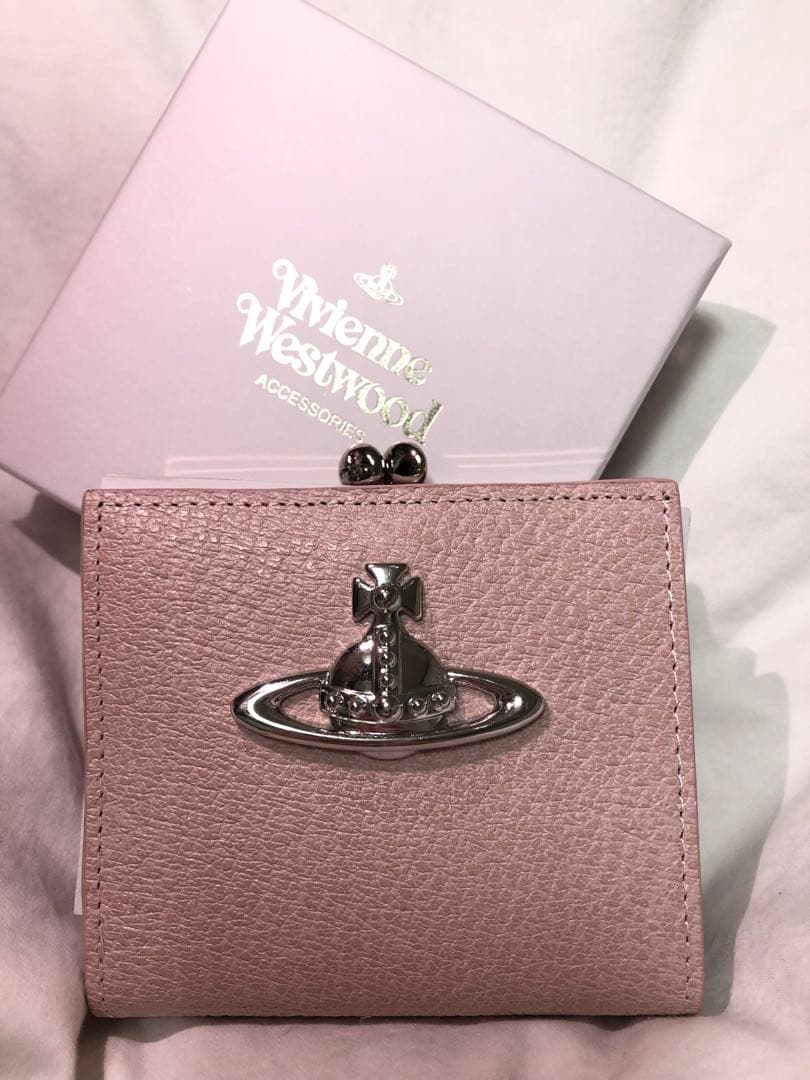 ヴィヴィアンウエストウッド オンライン限定EXECUTIVE口金二つ折りミニ