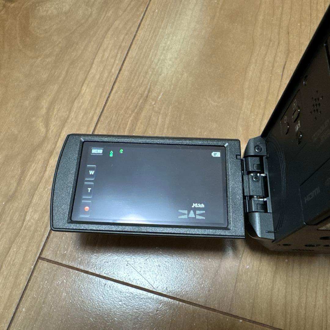 SONY HDR-CX670 ブラック デジタルビデオカメラ、別売品、三脚付