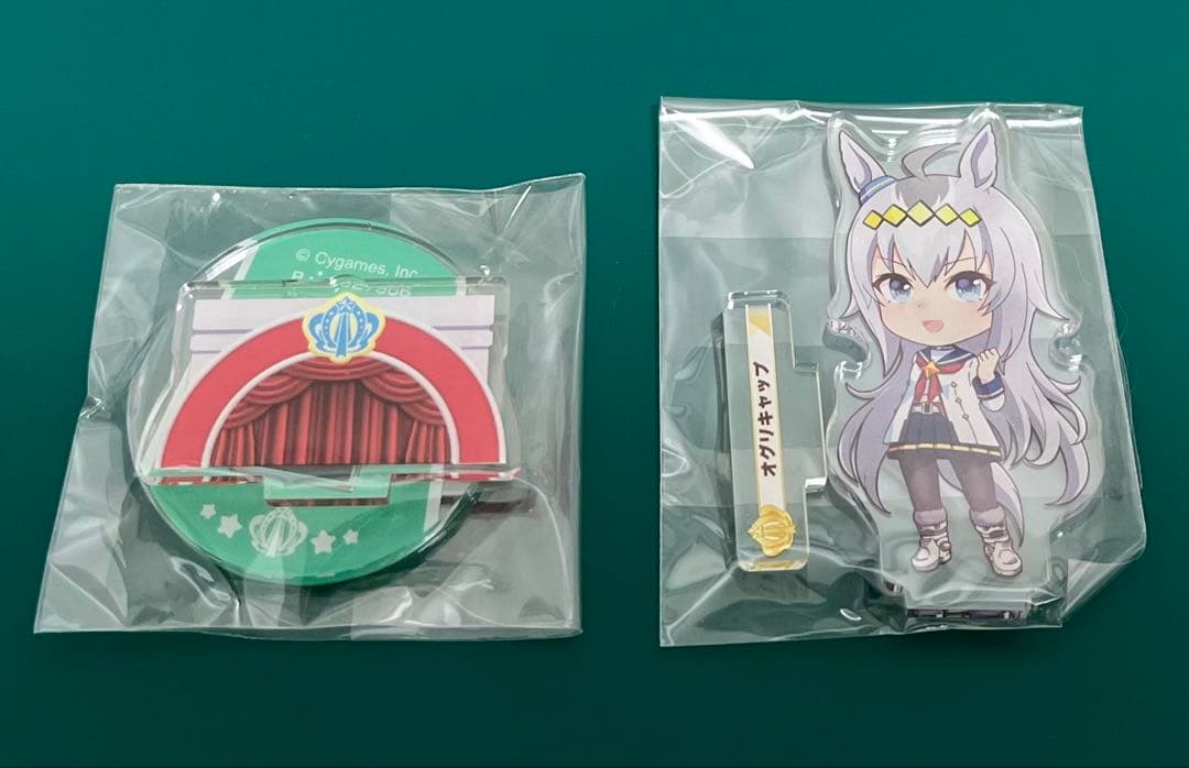 【激レア】　オグリキャップ　ミニアクリルスタンド　カプセルトイ　未開封品　希少