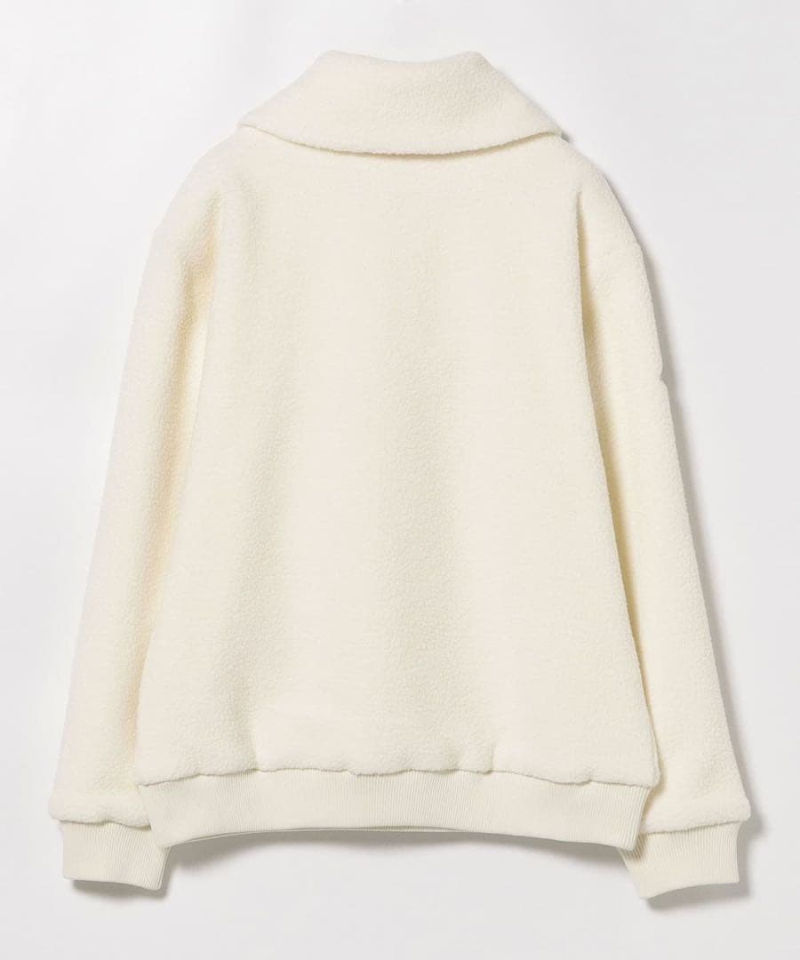 ビームス　ハーフジップ　ボアセーター